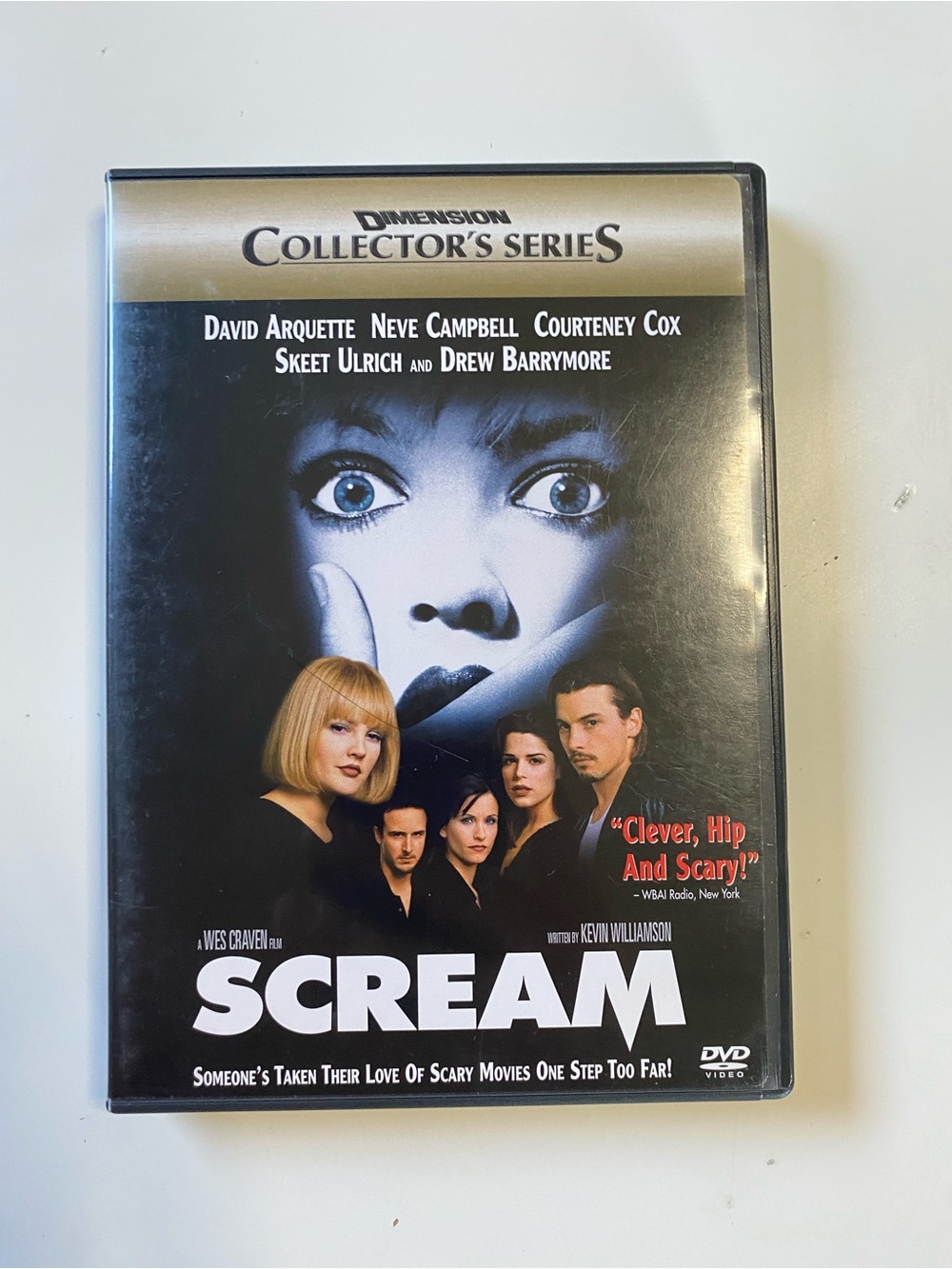 Scream (DVD, 1996) Widescreen Wes Craven Cox Barrymore Campbell Arquette